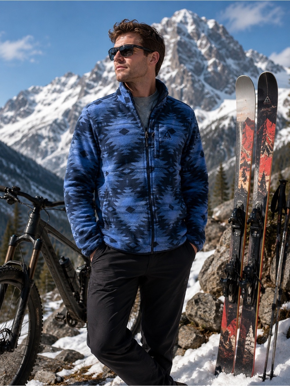Fleece Mens Fashion, Vuori vibes